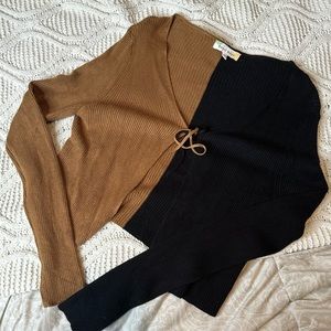 Half and Half Cardigan